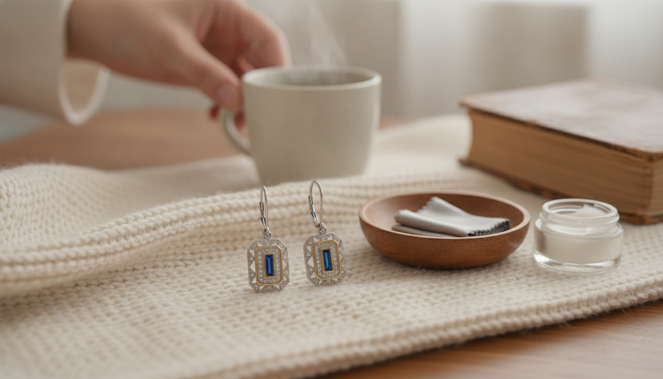 Sterling K Drop Earrings: Materials, Style, Care Tips